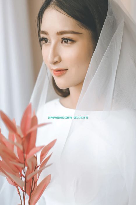 Khoảnh khắc cô dâu rạng rỡ với phong cách makeup Hàn tại Sophia Wedding