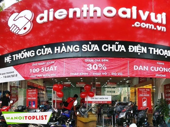 Một trong những địa chỉ sửa chữa điện thoại uy tín và chất lượng tại Hà Nội không thể bỏ qua – Điện Thoại Vui.