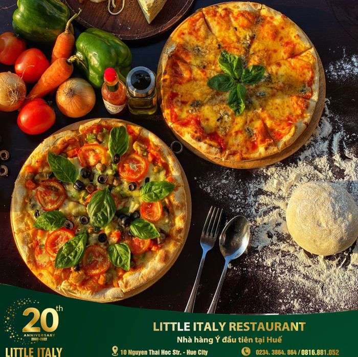 Không gian ấm cúng tại Little Italy Restaurant