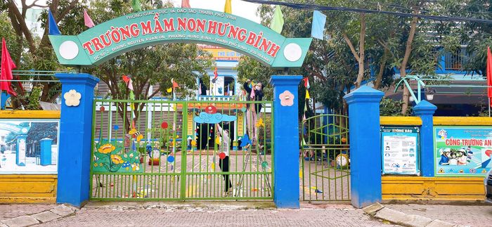 Hình ảnh 1 Trường Mầm non Hưng Bình - Không gian học tập hiện đại với thiết kế chuẩn quốc tế, an toàn cho trẻ nhỏ