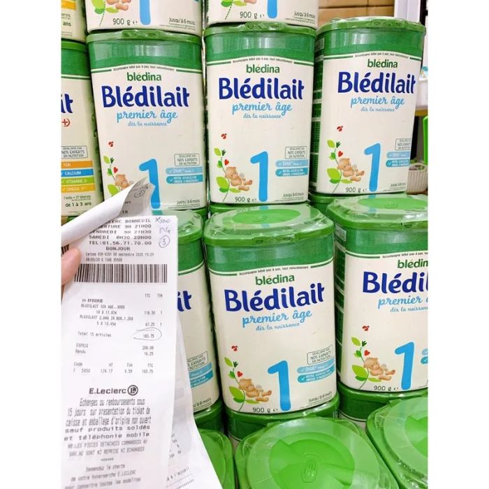 Hình ảnh chính hãng Sữa Blédilait số 1