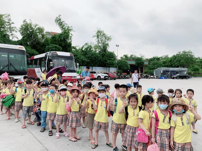 Hoạt động vui chơi sáng tạo tại Mầm non Bát Tràng