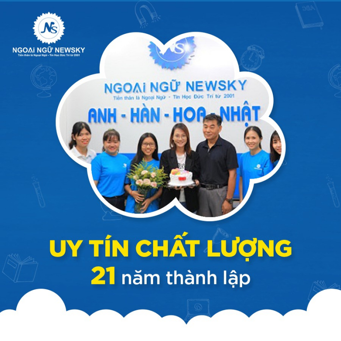 Hình ảnh không gian học tập hiện đại tại Trung tâm NewSky