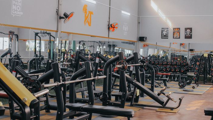 Hình ảnh không gian tập luyện đẳng cấp tại Kim Thu Gym & Fitness Club