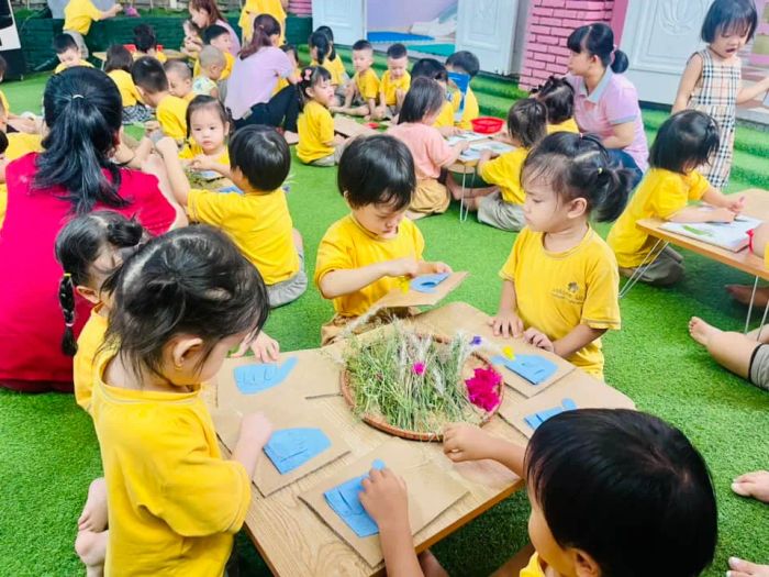 Những khoảnh khắc đáng yêu trong ngôi trường mầm non đạt chuẩn quốc tế
