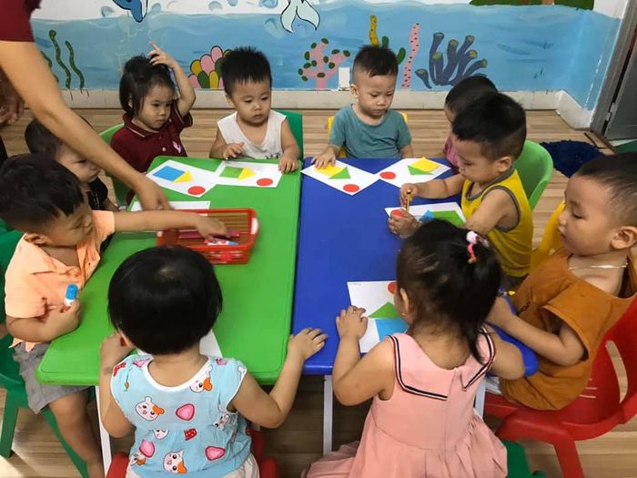 Không gian học tập hiện đại tại Mầm non Việt Úc