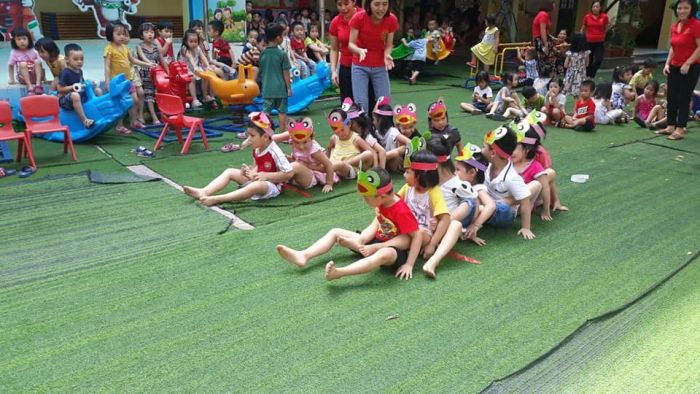 Không gian học tập lý tưởng tại Trường Mầm non Hoa Sen Hà Nam