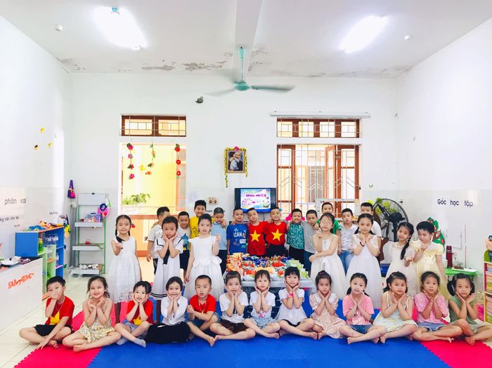 Hình ảnh không gian học tập tại Trường Mầm Non Trường Thi