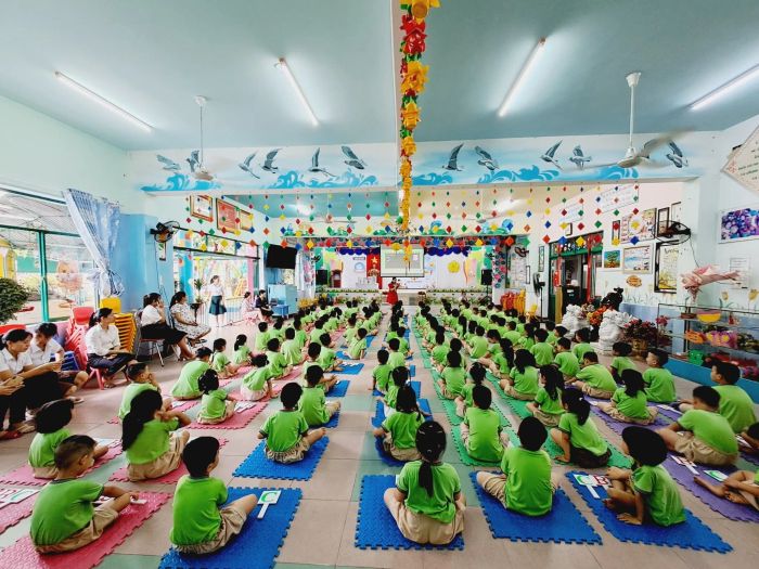 Những khoảnh khắc đáng yêu trong ngôi trường mầm non chuẩn Nhật tại Đà Nẵng