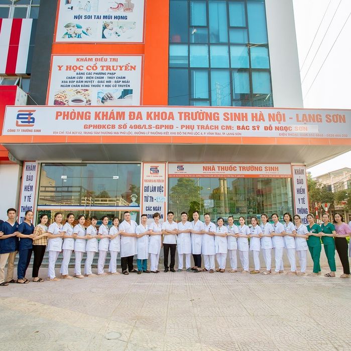 Không gian khám chữa bệnh hiện đại tại Phòng khám đa khoa Trường Sinh Hà Nội - Lạng Sơn