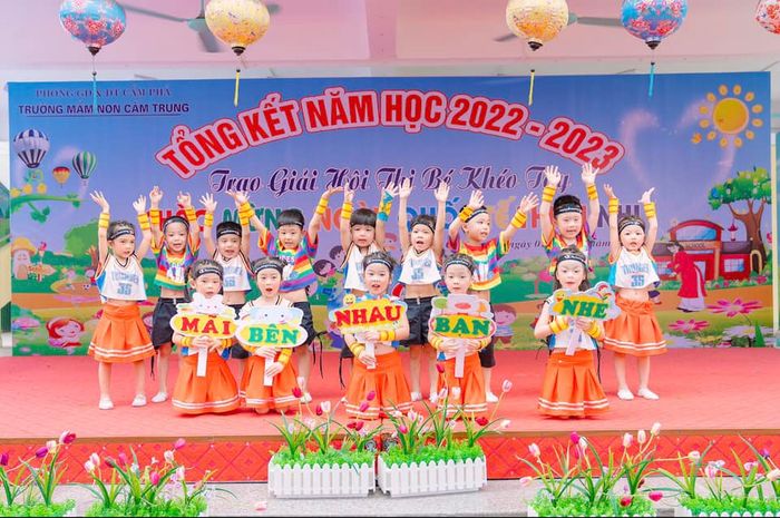 Hình ảnh đầu tiên về Trường Mầm non Cẩm Trung - Không gian học tập hiện đại với đầy đủ tiện nghi cho sự phát triển của trẻ