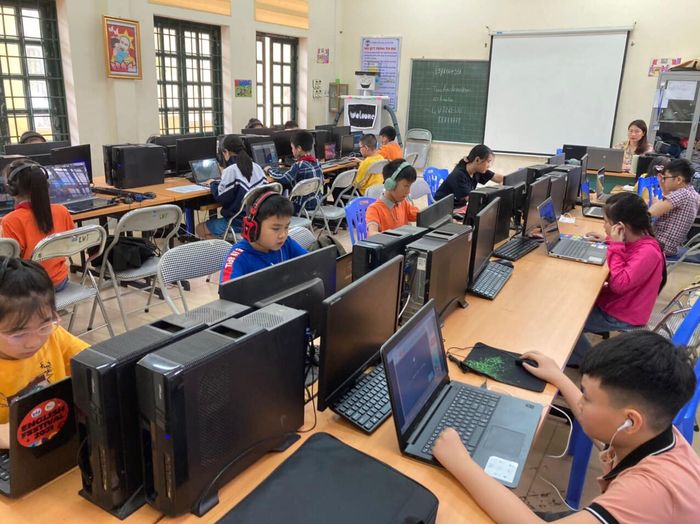 Góc học tập sáng tạo tại Trường Tiểu học Lê Văn Tám