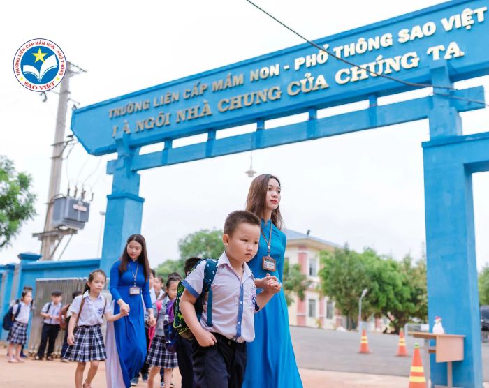 Không gian giáo dục lý tưởng tại Trường Liên Cấp Sao Việt - Nơi ươm mầm tài năng từ những năm đầu đời