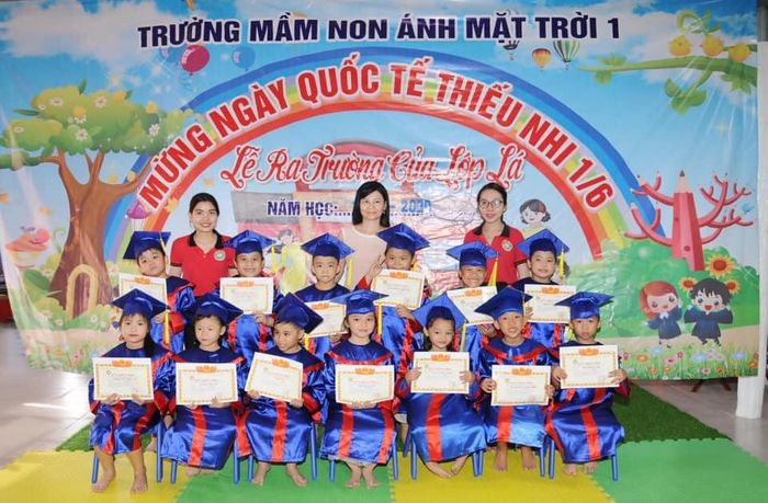 Không gian học tập đầy nắng tại Mầm Non Ánh Mặt Trời