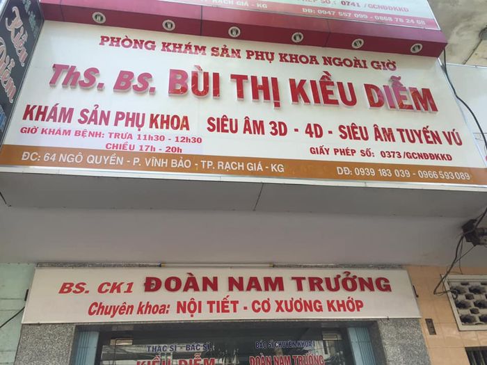 Phòng Khám Sản Phụ Khoa - Siêu Âm - Bs Kiều Diễm ảnh 1