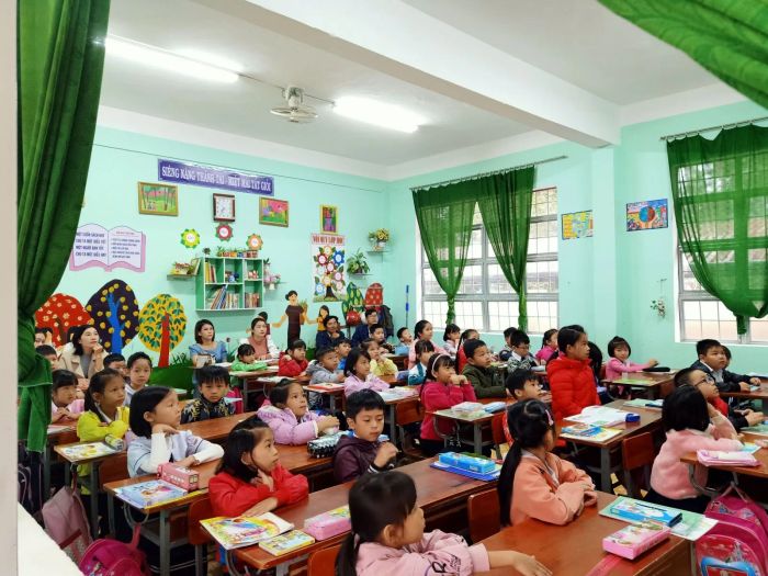 Những hoạt động ngoại khóa bổ ích và lý thú tại Trường Tiểu học Ngô Mây