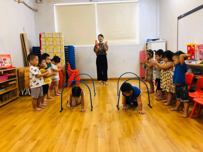 Không gian học tập hiện đại tại Mầm non BABY STAR