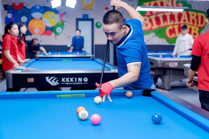 Hệ thống bàn đấu cao cấp tại King Billiards Club