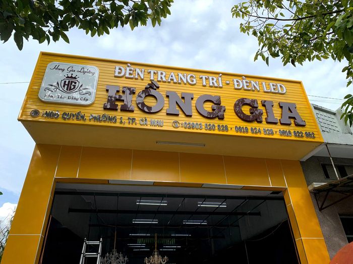 Công trình biển quảng cáo tiêu biểu của Minh Phúc
