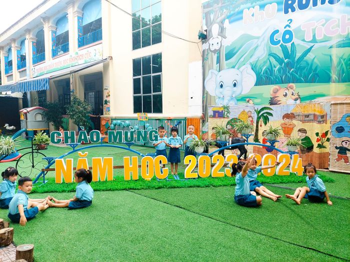 Hình ảnh 1 Trường Mầm Non Bến Thủy - Không gian học tập hiện đại với các góc hoạt động đa dạng, kích thích sự sáng tạo của trẻ