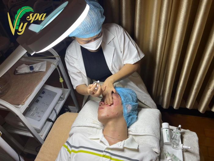 Không gian trị liệu cao cấp tại Vy Spa