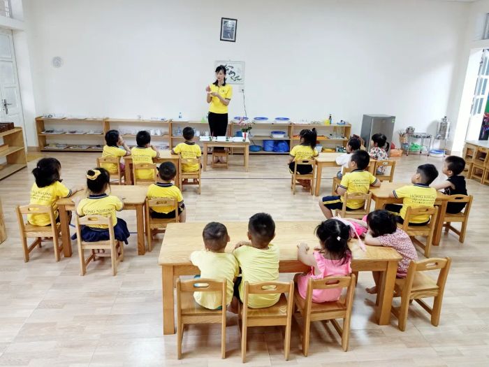 Khám phá thế giới tuổi thơ diệu kỳ qua loạt ảnh tại Trường Mầm non Hồng Nhung