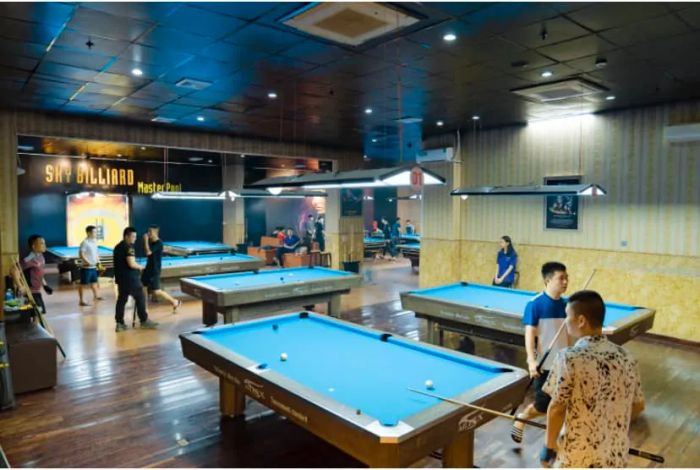 Hình ảnh ấn tượng tại SKY Billiard - Master Pool