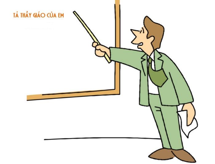 Hình ảnh minh họa thầy giáo dạy Toán (Nguồn: Internet)