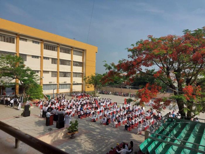 Ảnh 1: THPT Bình An - Môi trường học tập đầy sáng tạo