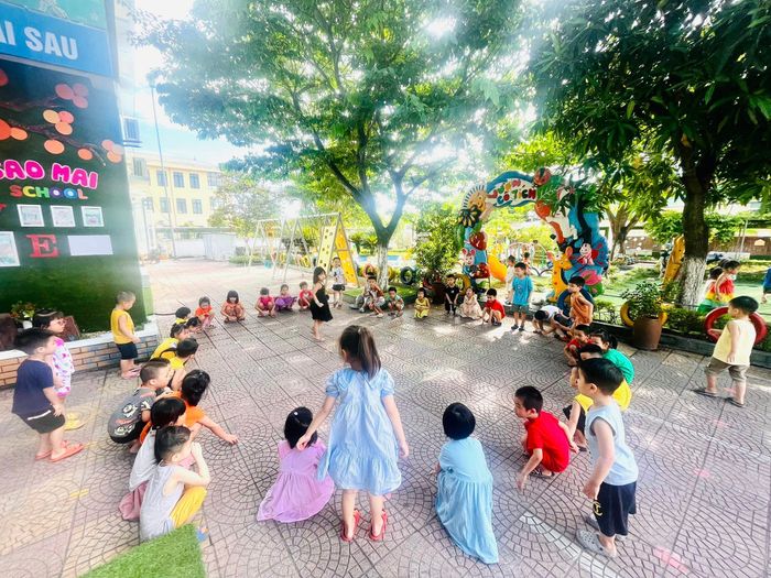 Hình ảnh 1 Trường Mầm Non Sao Mai - Không gian học tập sáng tạo với đầy đủ trang thiết bị hiện đại