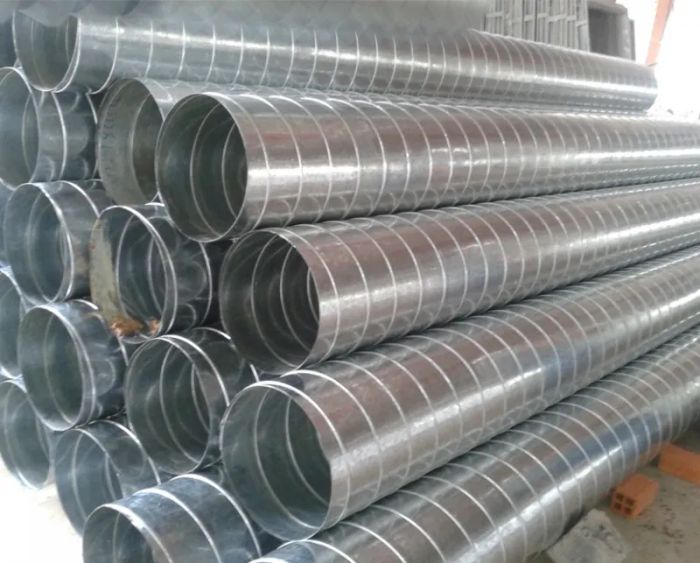 Hình ảnh dây chuyền sản xuất ống gió công nghệ cao tại Ánh Đông