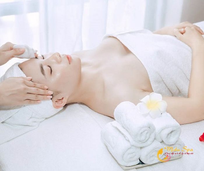 Hình ảnh không gian sang trọng tại Midu Spa