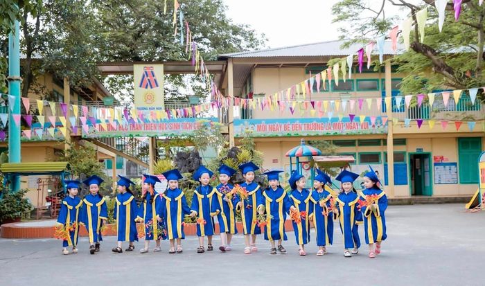 Hình ảnh đầu tiên về Trường Mầm non Hoa Sen - Không gian xanh mát với kiến trúc hiện đại đạt chuẩn Quốc gia