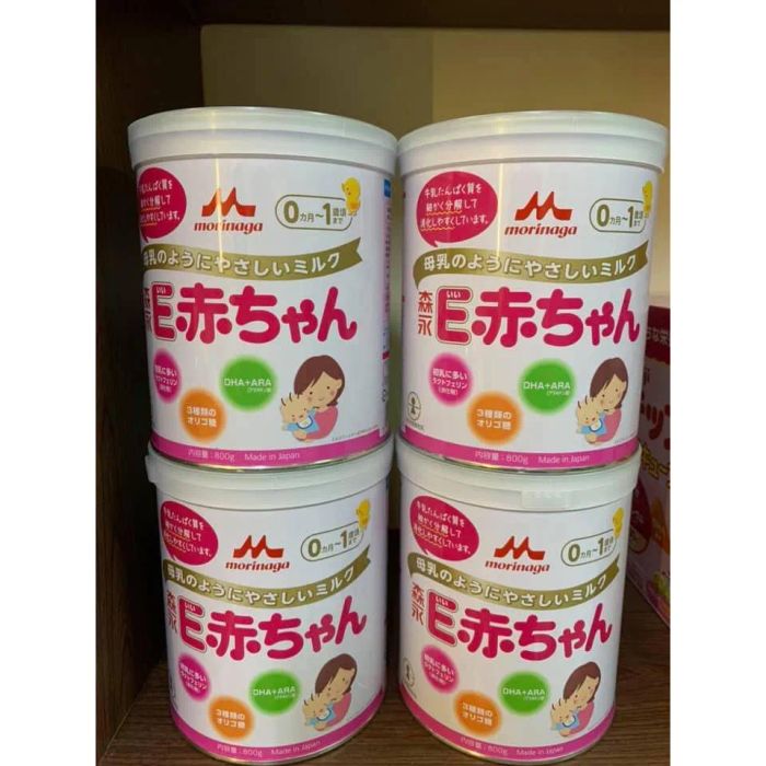 Hình ảnh Sữa Morinaga E-Akachan Số 0 chính hãng