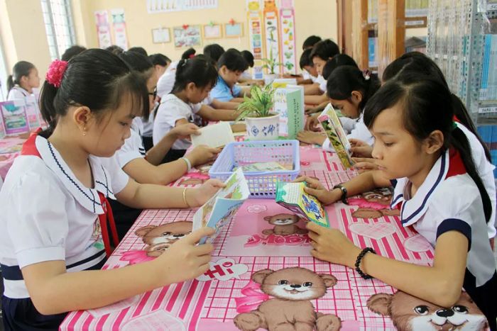 Những giờ học ngoại khóa đầy hứng khởi tại Trường Tiểu học Trần Hoàn Vũ