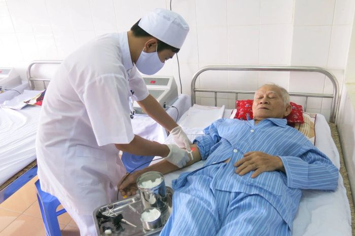 Hình ảnh Bệnh viện Y Dược cổ truyền Hà Giang - Góc nhìn từ khu điều trị bằng phương pháp cổ truyền