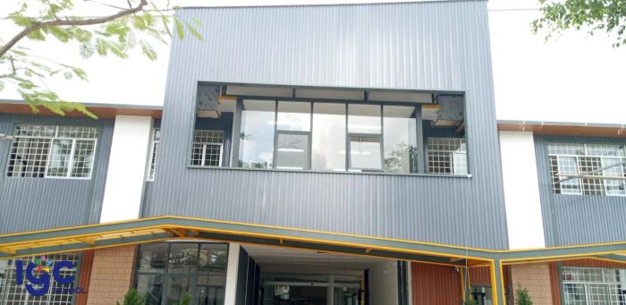Khuôn viên hiện đại và các phòng học tiêu chuẩn tại Trường IGC Bến Tre