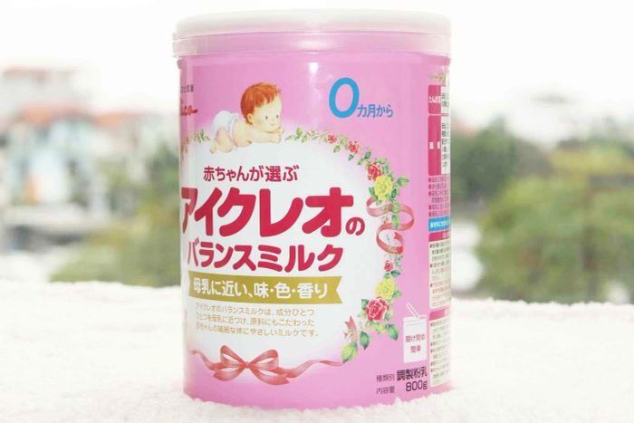 Hình ảnh thực tế Sữa Glico Icreo Số 0
