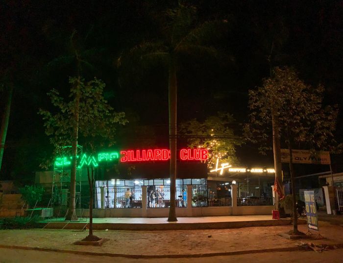 Góc thi đấu chuyên nghiệp tại Billiards Club 91