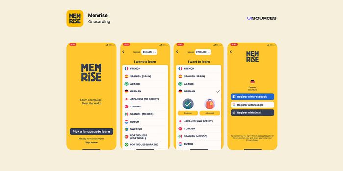 Giao diện học tập đa ngôn ngữ của Memrise - Ảnh minh họa 1