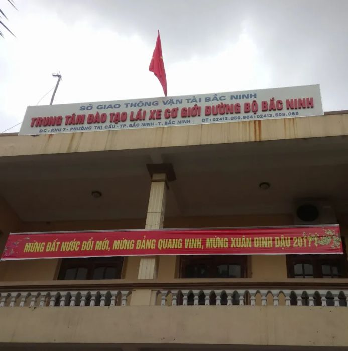 Không gian đào tạo tại Trung tâm Lái xe Bắc Ninh