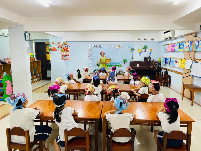 Khám phá không gian học tập đầy màu sắc tại Mầm non Bồ Công Anh qua loạt ảnh ấn tượng