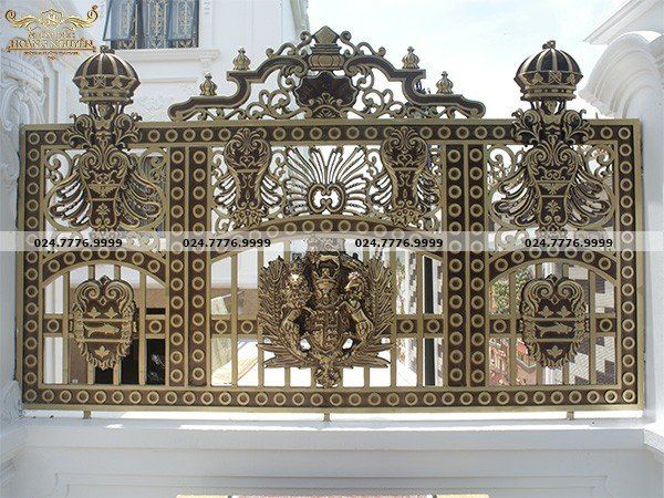 Bộ sưu tập mẫu cổng nhôm đúc sang trọng từ Hoàng Nguyễn - Ảnh 2