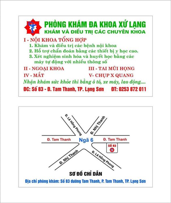 Không gian khám chữa bệnh tại Phòng Khám Đa Khoa Xứ Lạng - Tiêu chuẩn chất lượng cao