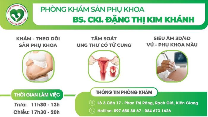 Phòng Khám Sản Phụ Khoa - BS. CKI. Đặng Thị Kim Khánh ảnh 1