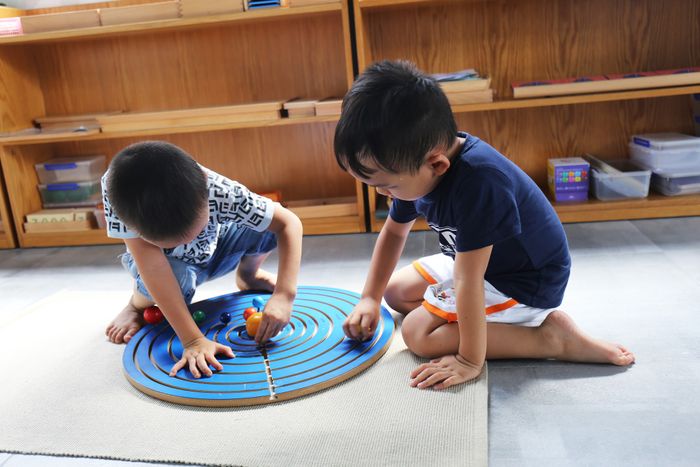 Hoạt động vui chơi sáng tạo tại trường mầm non Kid Town