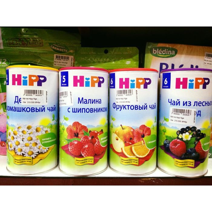 Hình ảnh trà HiPP - Thức uống dinh dưỡng nhập khẩu từ Đức