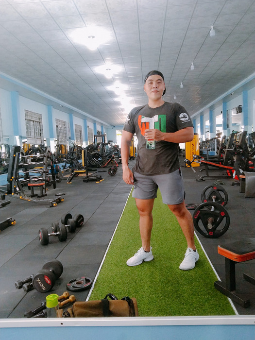 Không gian tập luyện chuyên nghiệp tại Gym Trà Vinh - HLV Hậu Sumo