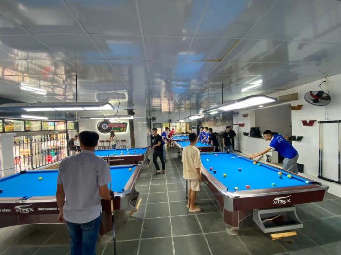 Không gian sang trọng tại Billiards Club 91