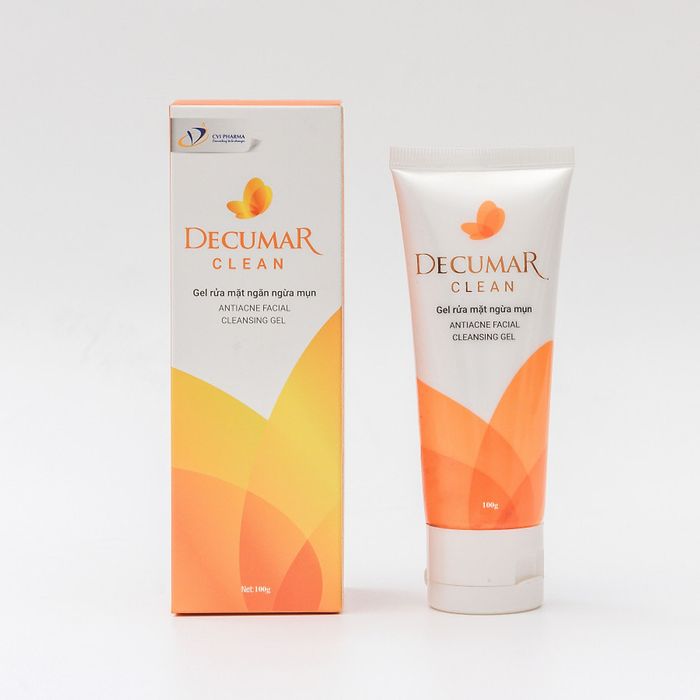 Gel rửa mặt Decumar Clean - Hình ảnh 1